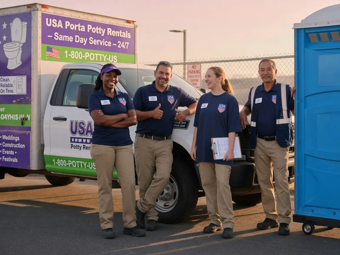 Porta Potty Rental company in Lubbock, TX